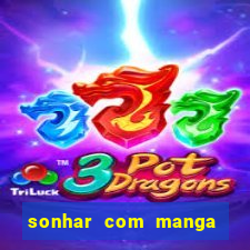 sonhar com manga no jogo do bicho